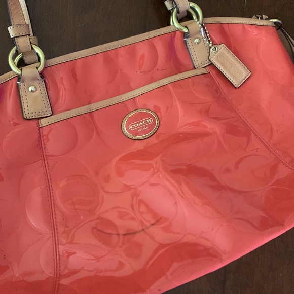 Coach Patent Leather Bag - Picture 2 of 10
